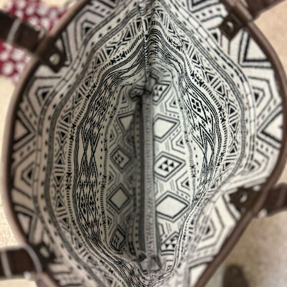 Thirty One Black Aztec Bag - Picture 3 of 4